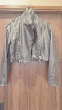 ZARA レザー ジャケット S アウター