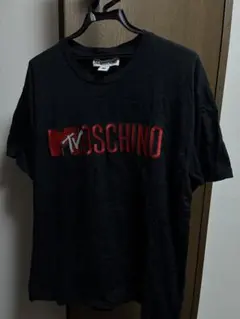 H&M × MOSCHINO コラボTシャツ 刺繍ロゴ MTV M