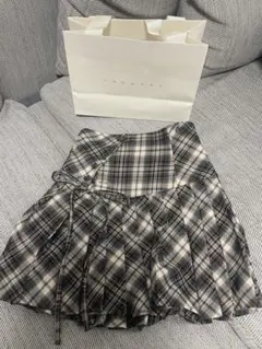 andmary Valentine ribbon mini skirt - メルカリ