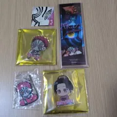 鬼滅の刃　猗窩座　アクリルキーホルダー　ステッカー　フェイスカードセット