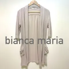 bianca maria 五分袖ロングカーディガンのサムネイル