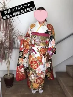 振袖＋袴 フルセット 専用桐箪笥付