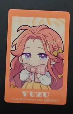 SMILE BASE CAFE ブルーアーカイブ ユズ ノベルティ