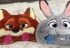 ディズニーリゾート　ズートピア　ニック　ジュディ　ファンキャップ セット