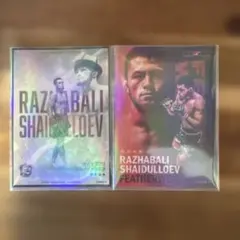 RIZIN シェイドゥラエフvsAJマッキーカードなどの3枚セット - メルカリ