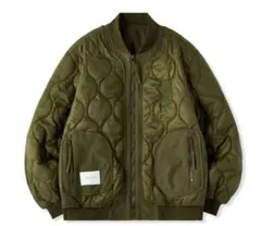 キルティング　中綿フライトジャケット