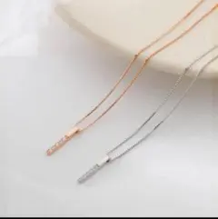 ペアネックレス　ネックレス カップル ペア　シンプル　おそろい 記念日 お祝い