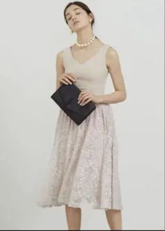 LAGUNAMOON LADY ラグナムーン　ドレス　結婚式　ピンク