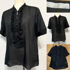 2025年最新】Theory luxe カラー/ネック：バンドカラー/ノーカラー