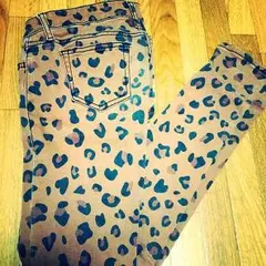 【本日限定値下げ!!5/21〜24:00まで】MURUA スキニー デニム 柄