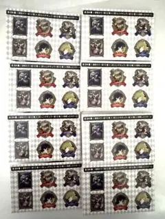 ジョジョの奇妙な冒険 マグネットシートコレクションPart1 ８枚まとめ売り