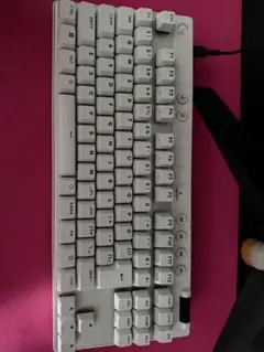 美品】STORIA Comet75 White ゲーミングキーボード ラピトリ - メルカリ