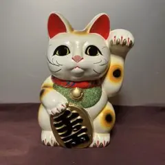 招き猫　(24) 置物　貯金箱