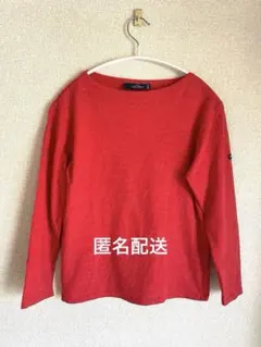 SAINT JAMES 長袖Tシャツ　薄手　赤系　XXS