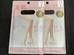 【新品】 チュチュアンナ 感動のストッキング 美肌 黒 L〜LL 2足