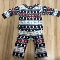 ベビーパジャマ フリース素材 90