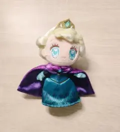 新品タグ付き★エルサ ぬいぐるみ TINY FROZEN 戴冠式 DISNEY ディズニーストア tiny エルサ アナ ぬいぐるみ アナ雪 戴冠式