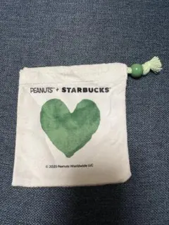 スタバ　スターバックス　スヌーピー　ピーナッツ　ミニカップギフト　ポーチ　巾着