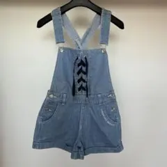 LOVETOXIC デニム　オーバーオール　140 ショートパンツ