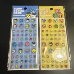 【正規品】たまごっち タイルシール 2枚組