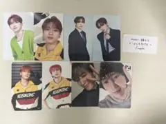 INI 許豊凡 トレカ 8枚セット (落下物つき)