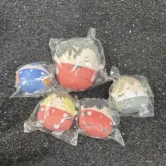 ハイキュー　ぬいくじ　黒尾　孤爪研磨　木葉　影山　5個セット