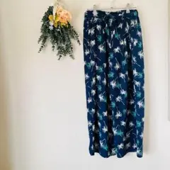 ローリーズファーム ワイドパンツ イージーパンツ フリーサイズ / ヤシの木