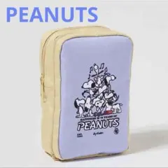 SNOOPY 側面ポケット付きスタンドポーチ