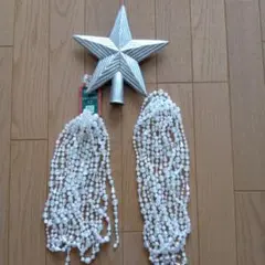December HOME ☆スター型オーナメントとガーランドセット