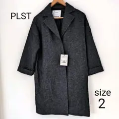 【新品】 PLST プラステ ウール コート アウター M