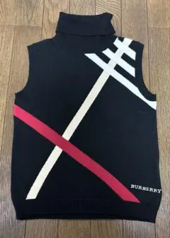 BURBERRY LONDON ノースリーブ タートルネック ニット 150Aのサムネイル