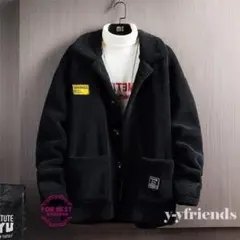 フリースボタン付きシャツ SDEIRNEG