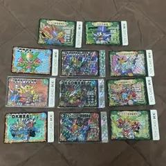 未使用品 トイカード パロ伝 計11枚 カードダス SD ワタル 当時物