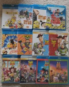 ミニオンズ ＆トイストーリー⬅️こちらはBlu-rayのディスクのみ