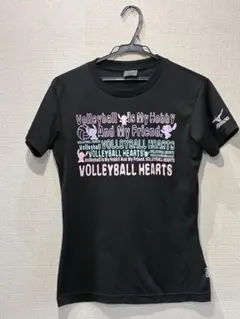MIZUNO ミズノ スティッチバレーボール Tシャツ ブラックのサムネイル