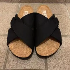 EDWIN ブラック サンダル メンズ 28cmのサムネイル