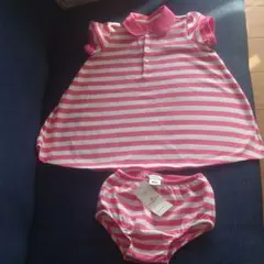 ラルフローレン　女のコ2ピース　80~90センチ