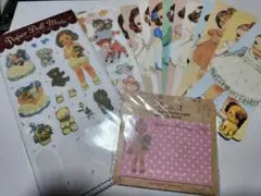 Paper Doll Mate シール・付箋他