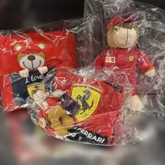 Ferrari クマぬいぐるみ 4点セット - メルカリ