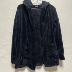 BEGUM パーカー カーディガン ジャケットフード ボアジャケット　M