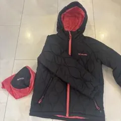 Columbia キルティングジャケット フード付き