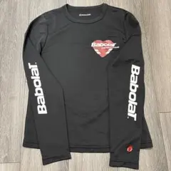 ち*る様 Babolat テニス レディースロングTシャツ ブラック M