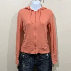 UNIQLO ユニクロ エアリズム UVカット フルジップパーカー ピンク S