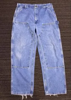か*り様 Carhartt ダブルニー デニム ペインターパンツ w36 l32 - メルカリ