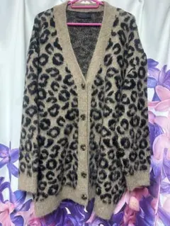 ♡ZARA ヒョウ柄ニットカーディガン♡