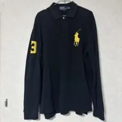 90s Polo Ralph Lauren ビッグポニー y2k 黒