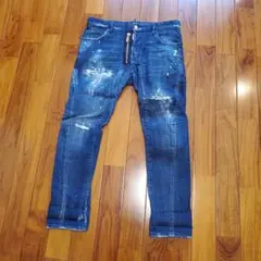 ディースクエアード DSQUARED2 SKATER JEAN フロントジップ - メルカリ