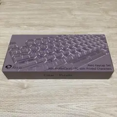 Akko Clear Transparent Keycap Purple