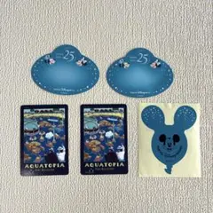 ディズニーシー　25周年　スパークリングジュビリー シール　アクアトピアシール