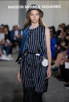 Ujoh】2019ss WHITE ストライプ アシンメトリー ジャケット - メルカリ